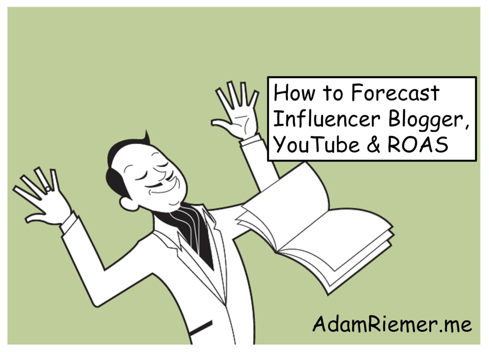 how to forecast influencer roi and roas