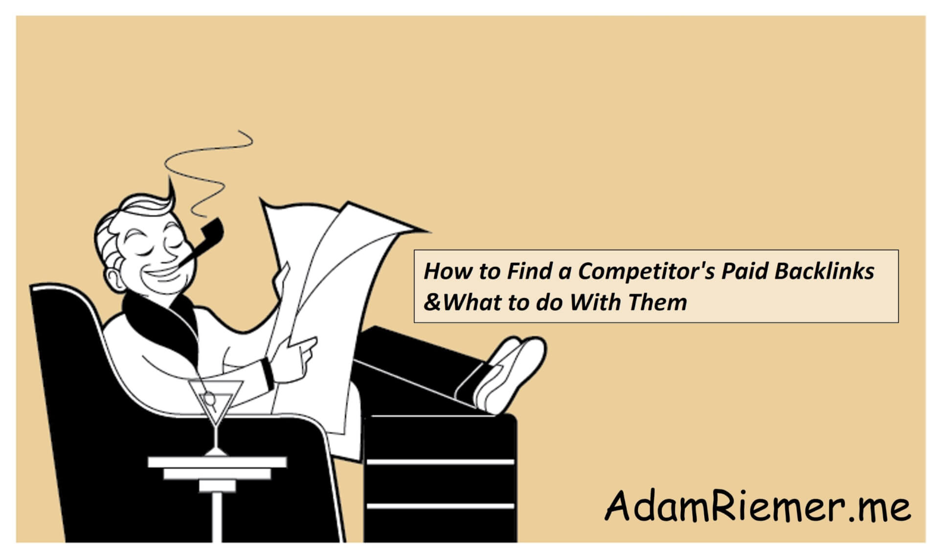 how to find a competitors paid backlinks